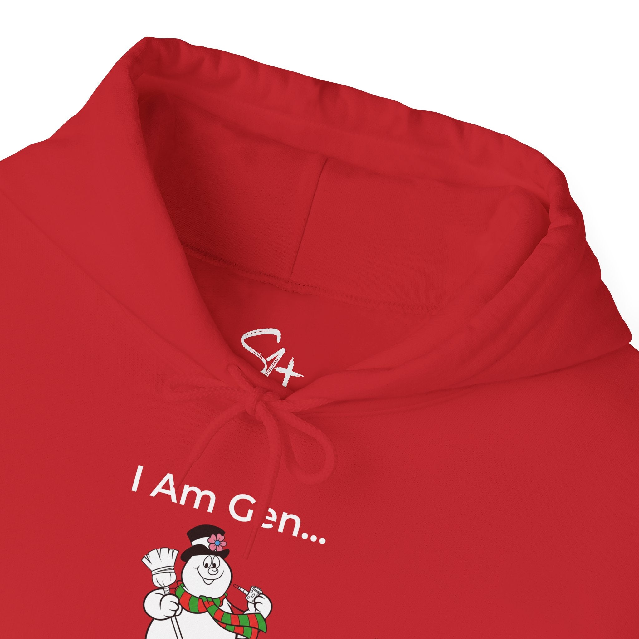 "I Am Gen..." Christmas T-Shirt | Vintage Snowman Magic Tee | Nostalgic Holiday Humor Gift | S1+ Branded Label