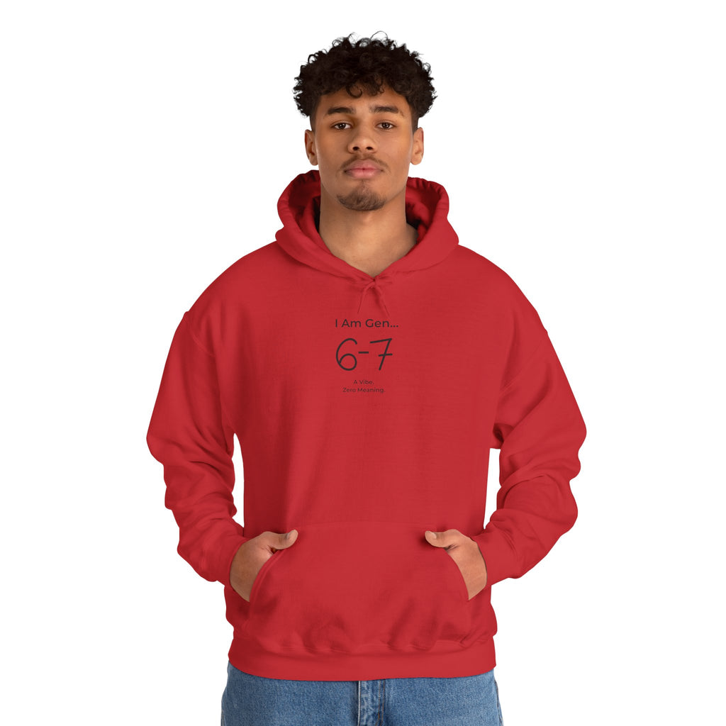 I Am Gen 6-7 Hoodie | Aesthetic Viral Meme Pullover