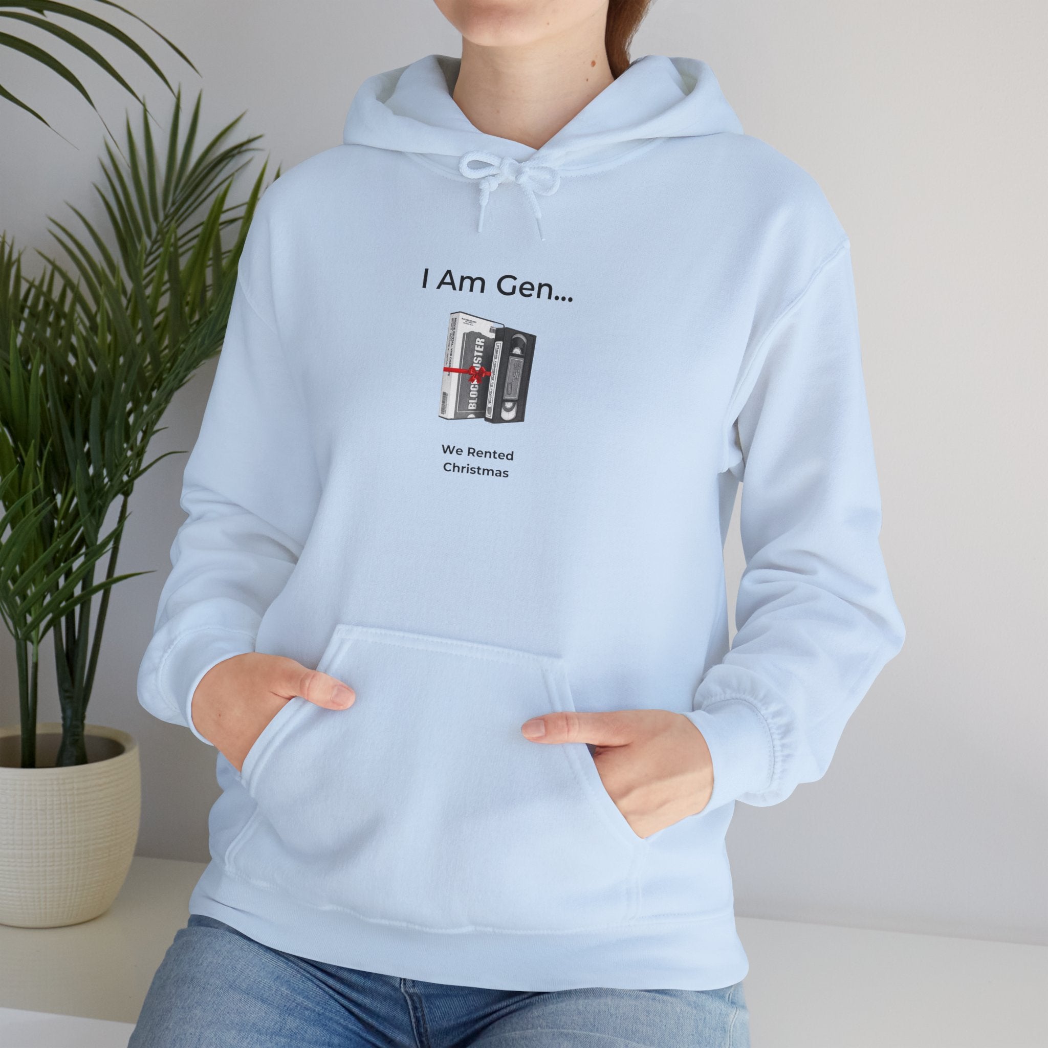 "I Am Gen..." Christmas Hoodie | Millennial Blockbuster Nostalgia Sweatshirt | We Rented Christmas Gift
