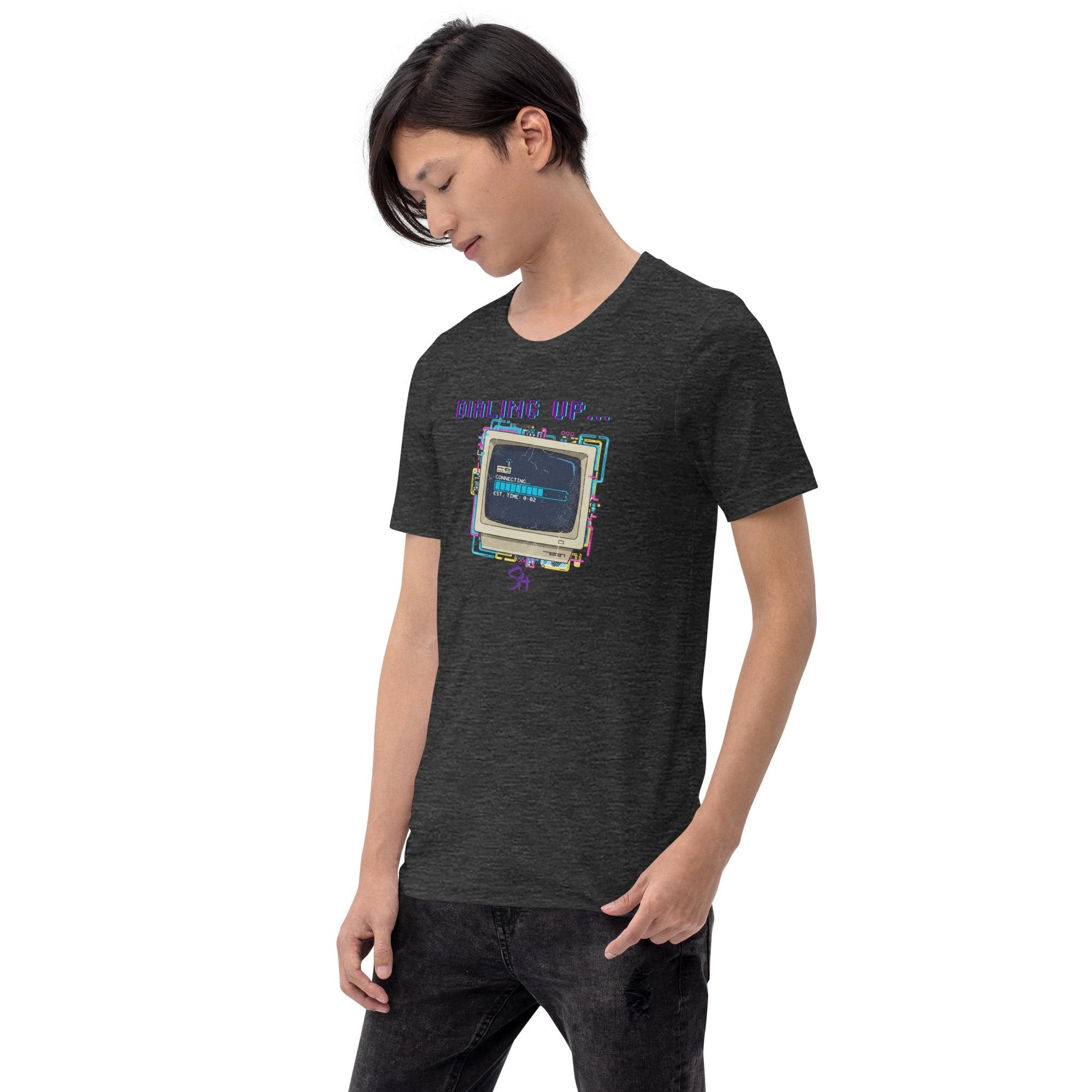 Dial It Down T-Shirt — Retro 90s Desktop Progress Bar Tee | Pixel Tech Graphic | Unisex t-shirt