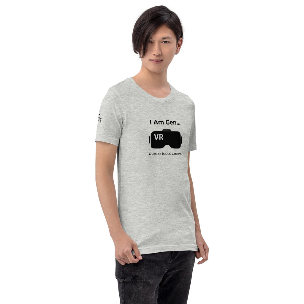 I Am Gen… VR Raised T-Shirt | Gen Alpha Virtual Reality Headset Tee | Digital Native Nostalgia Shirt | Bella Canvas 3001 | Season1+