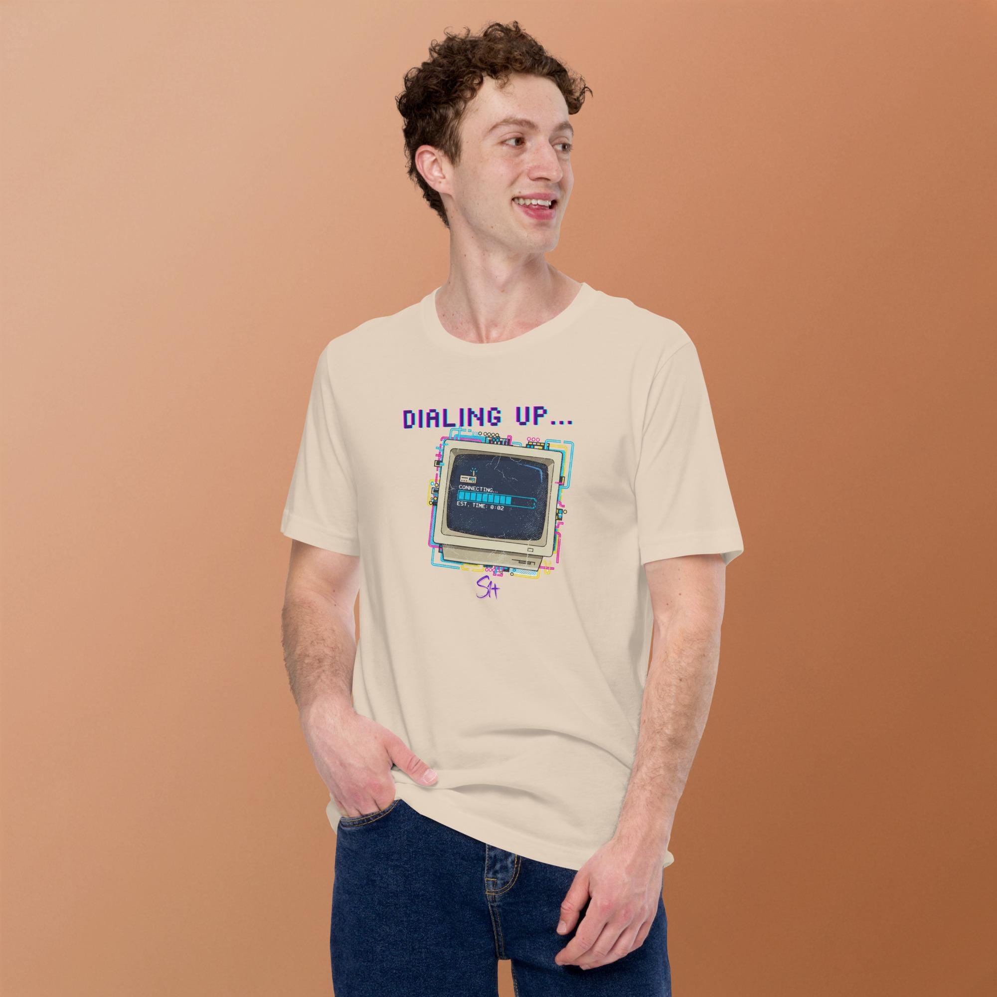 Dial It Down T-Shirt — Retro 90s Desktop Progress Bar Tee | Pixel Tech Graphic | Unisex t-shirt