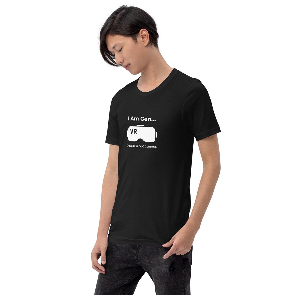 I Am Gen… VR Raised T-Shirt | Gen Alpha Virtual Reality Headset Tee | Digital Native Nostalgia Shirt | Bella Canvas 3001 | Season1+
