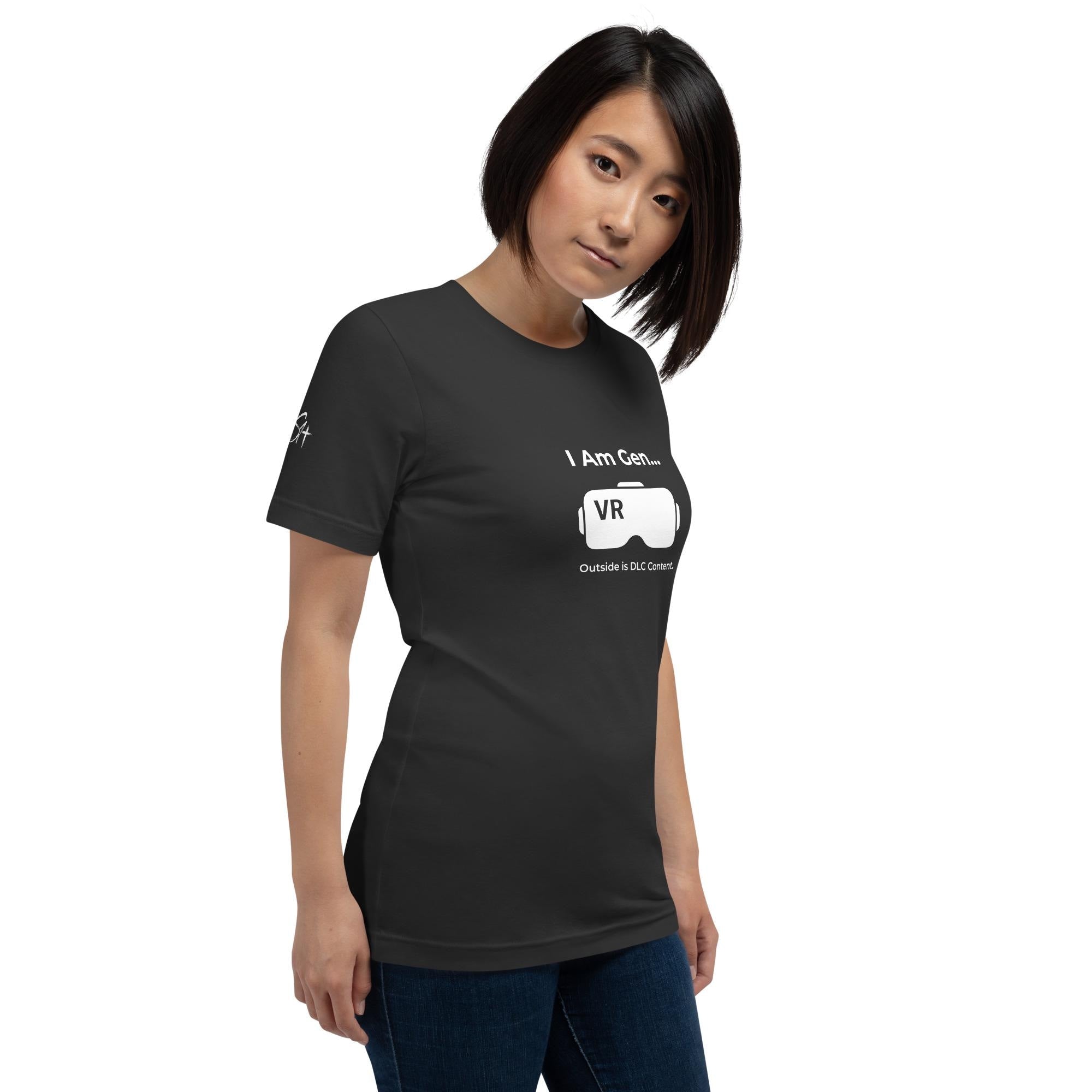 I Am Gen… VR Raised T-Shirt | Gen Alpha Virtual Reality Headset Tee | Digital Native Nostalgia Shirt | Bella Canvas 3001 | Season1+